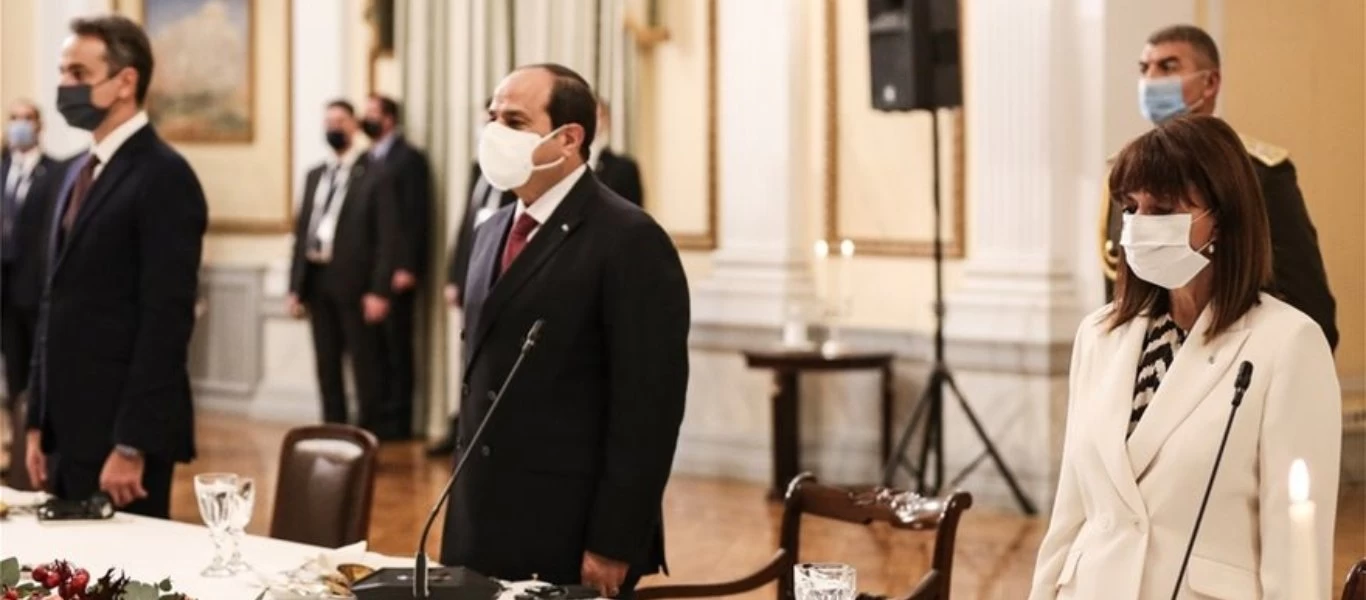 Προεδρικό Μέγαρο: Χωρίς την παρουσία του Αλέξη Τσίπρα το δείπνο με τον Αλ Σίσι